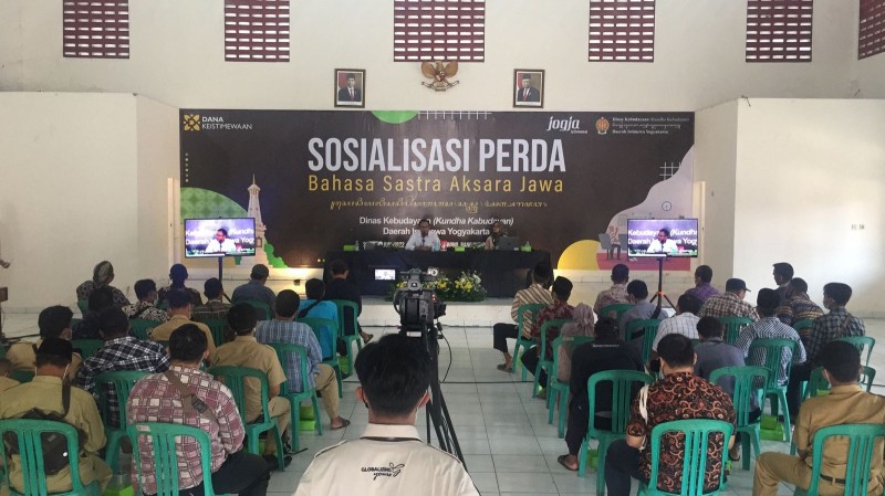 Dinas Kebudayaan (Kundha Kabudayan) DIY Berikan Sosialisasi Perda Dalam Bahasa, Sastra & Aksara Jawa