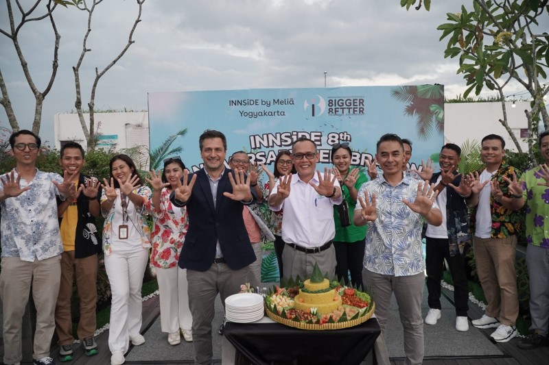 INNSiDE by Melia Yogyakarta Rayakan Ulang Tahun Ke-8 dengan Semangat Baru Bersama General Manager Teranyar