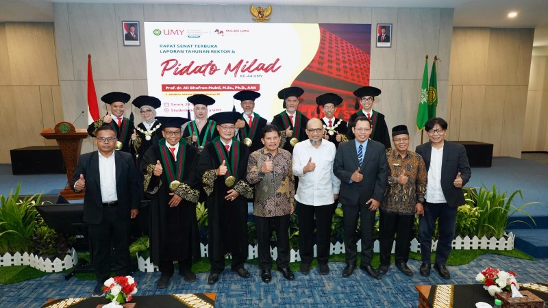 Melalui Pidato Milad ke-44, UMY Tegaskan Komitmen Membangun Bangsa Lewat Inovasi dan Entrepreneurship