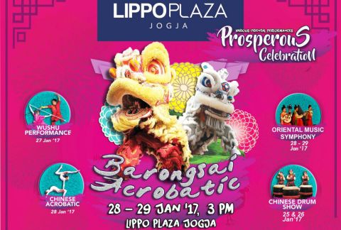 Prosperous Celebration Memberikan Nuansa Imlex di Lippo Plaza Jogja