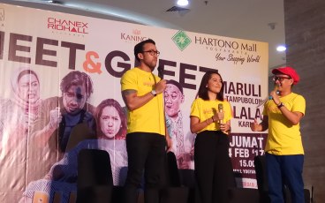 Meet & Greet Artis Film Bukaan 8 di Hartono Mall Yogyakarta