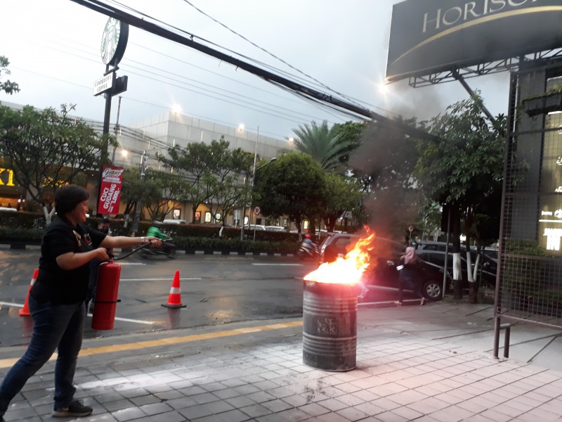 Hotel Horison Yogyakarta Selenggarakan Training Fire Drill & Simulasi Guna Menghadapi Terjadinya Kebakaran