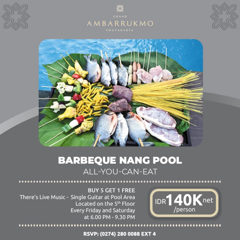 Barbeque Sepuasnya Di Grand Ambarrukmo Yogyakarta, 
