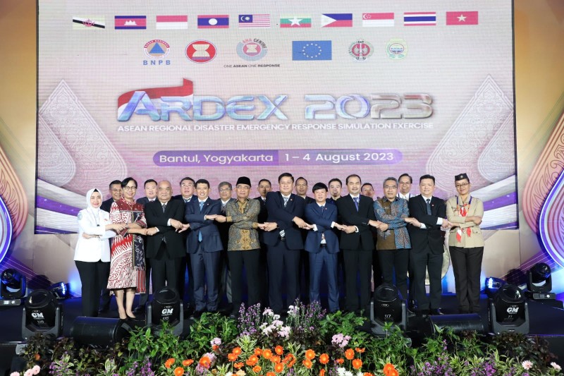 Gelar ARDEX 2023, BNPB lakukan Simulasi Bencana Tingkat Asia Tenggara