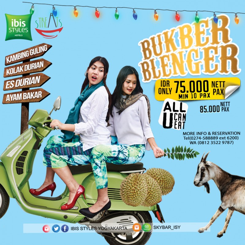 Ibis Styles Sajikan Menu Buka Puasa Serba Durian