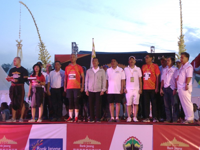 Bank Jateng & Kompas Selenggarakan Borobudur Marathon 2017