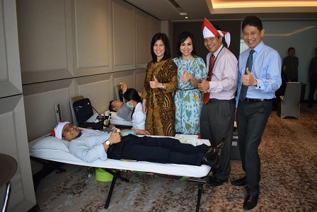 Grand Ambarrukmo Gelar Aksi Donor Darah Dalam Rangka Hari Kemerdekaan