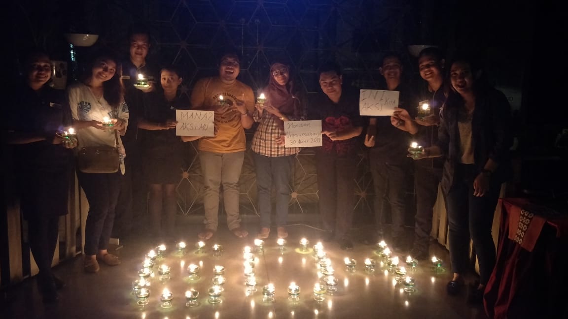 Horison Urip Sumoharjo Berpartisipasi Dalam EARTH HOUR 2019