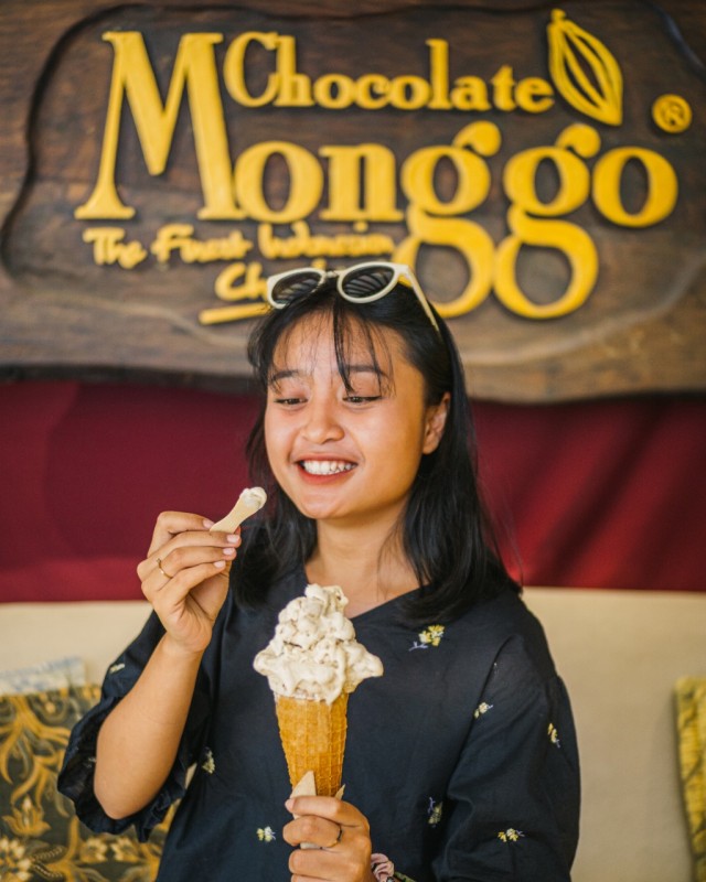 Gelato Kolak khas Chocolate Monggo Sajian Istimewa untuk Berbuka Puasa