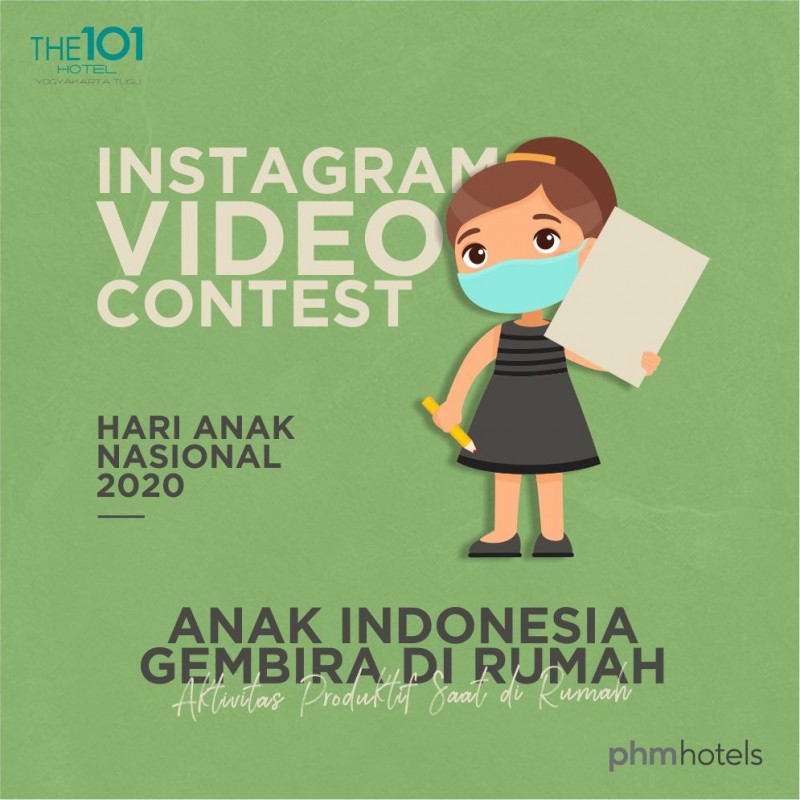 THE 1O1 Yogyakarta Tugu Adakan Instagram Video Contest dalam Rangka Memperingati Hari Anak Nasional