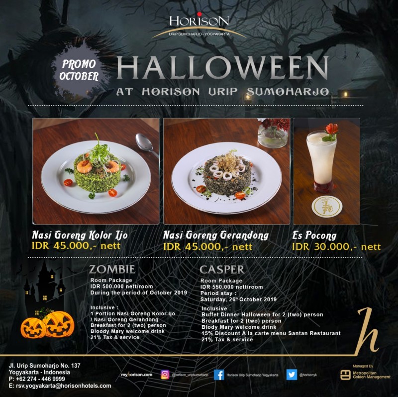 Horison Urip Sumoharjo Hadirkan Promo Halloween
