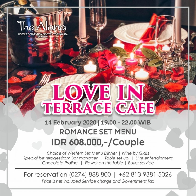 The Alana Yogyakarta Hadirkan Nuansa Romantis Di Hari Kasih Sayang