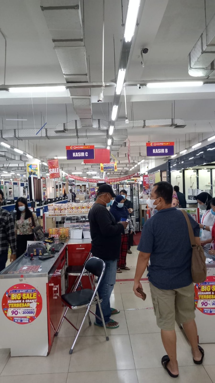 Rp 15.000,- Bawa Pulang Keramik, Hanya Di QHOMEMART Selama Gebyar Diskon Lebaran