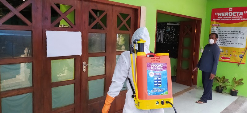 Procold Giatkan CSR Penyemprotan Disinfektan Guna Tekan Penyebaran Virus Corona Di Yogyakarta