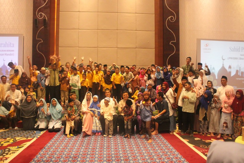 Ratusan Anak Panti Asuhan Memadati Indraprasta Gand Ballroom