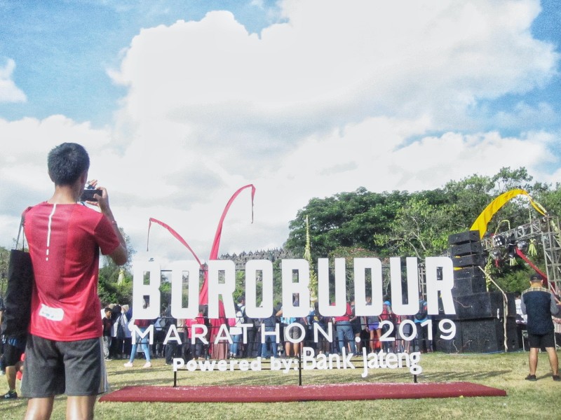 11.000 Pelari Ikut Meriahkan Borobudur Marathon 2019 powered by Bank Jateng