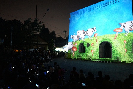 Jogja Video Mapping Project  Mengkolaborasikan Lebih Banyak Seniman