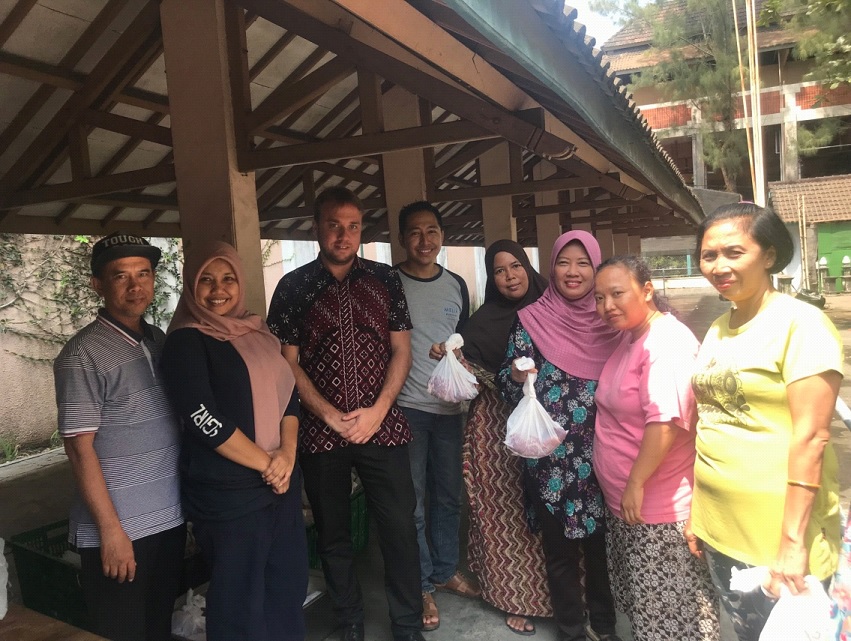 Melia Purosani Rayakan Idul Adha Dengan Berbagi Hewan Kurban