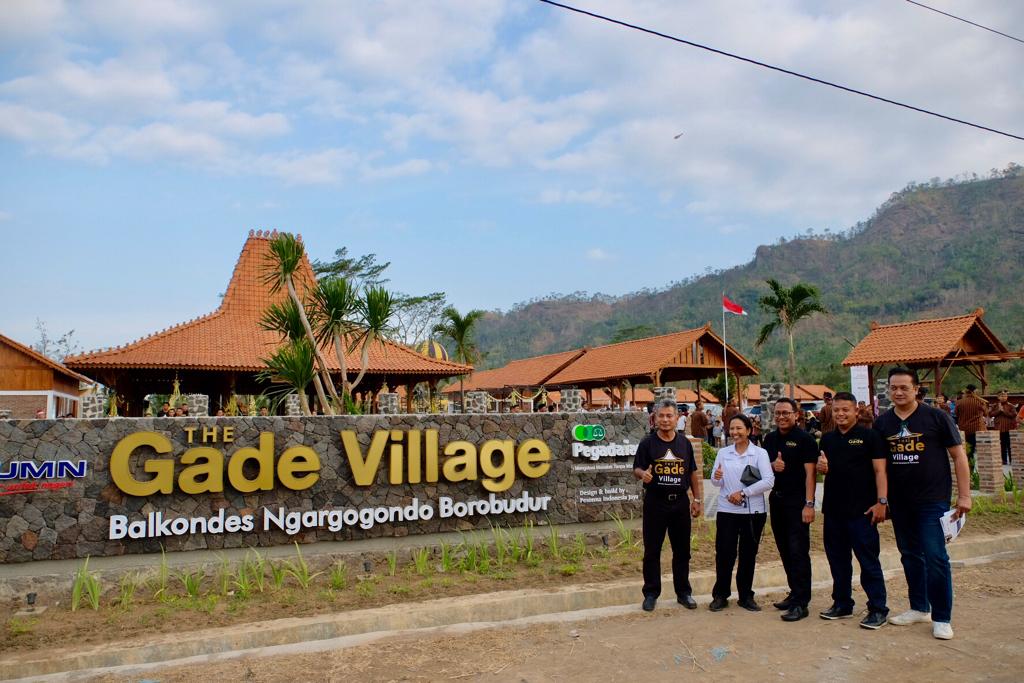 Menteri BUMN Resmikan Balkondes The Gade Village PT. Pegadaian (Persero)