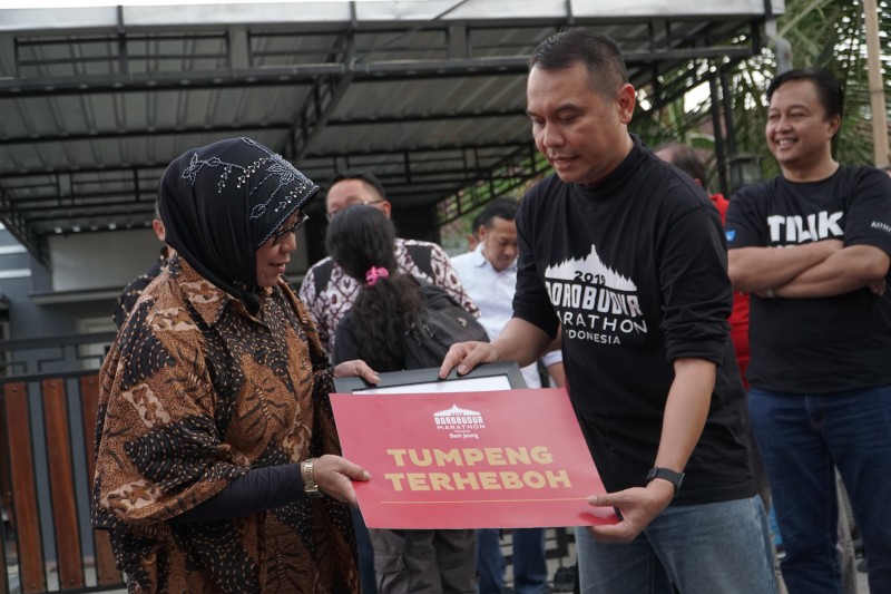 Borobudur Marathon 2019 Membuka Aktivitas Berbasis Pengembangan Masyarakat