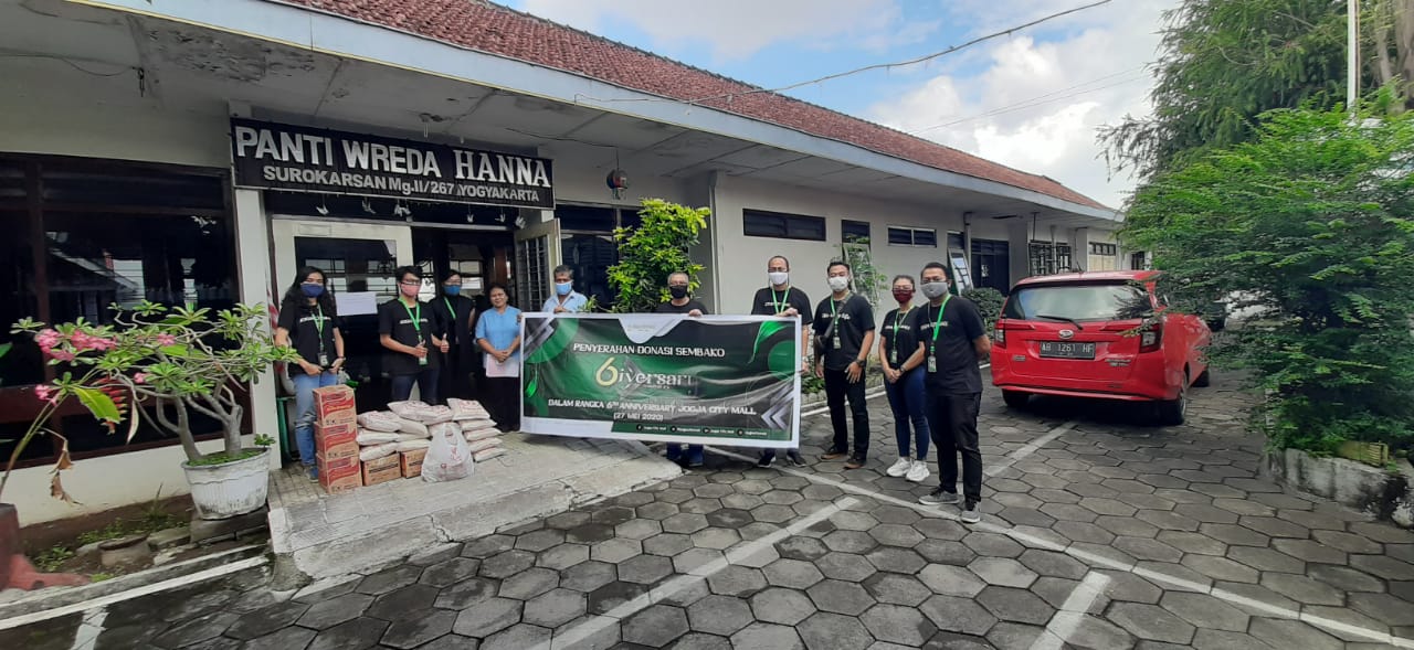 “Giversary” Jogja City Mall : Rayakan Anniversary ke -  6 dengan Berbagi untuk Sesama