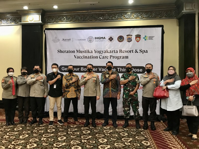 Sheraton Mustika Yogyakarta Resort & Spa Gelar Vaksinasi Booster Massal