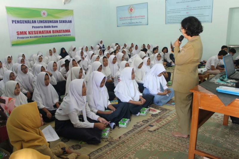 Sekolah SMK Kesehatan Binatama Yogyakarta Gelar Masa Pengenalan Lingkungan Sekolah Kepada Siswa Baru