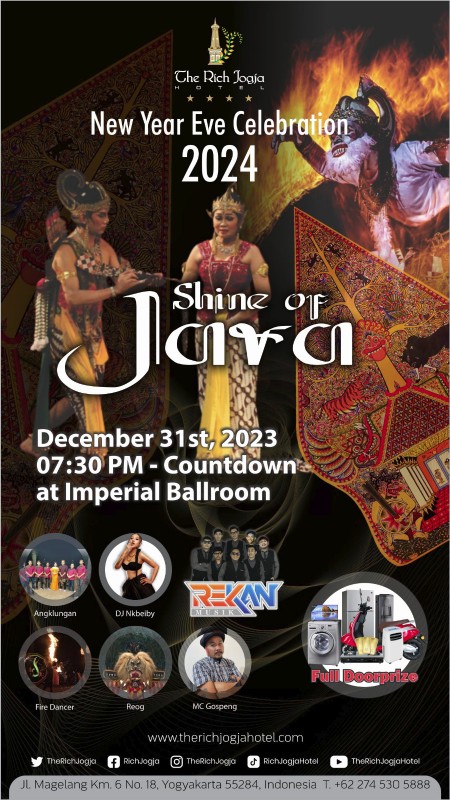 New Year Eve Celebration “SHINE OF JAVA” The Rich Jogja Hotel