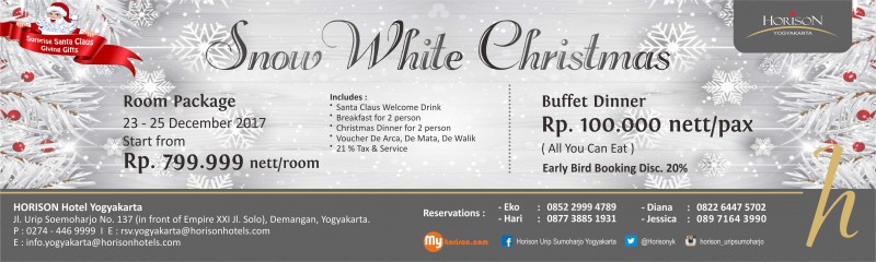 Sambut Natal Hotel Horison Yogyakarta Gelar