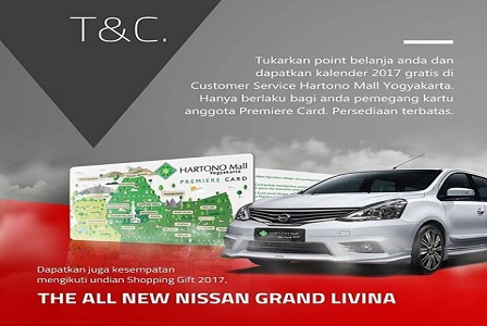 All New Grand Livina Bagi Member Premiere Card Hartono Mall