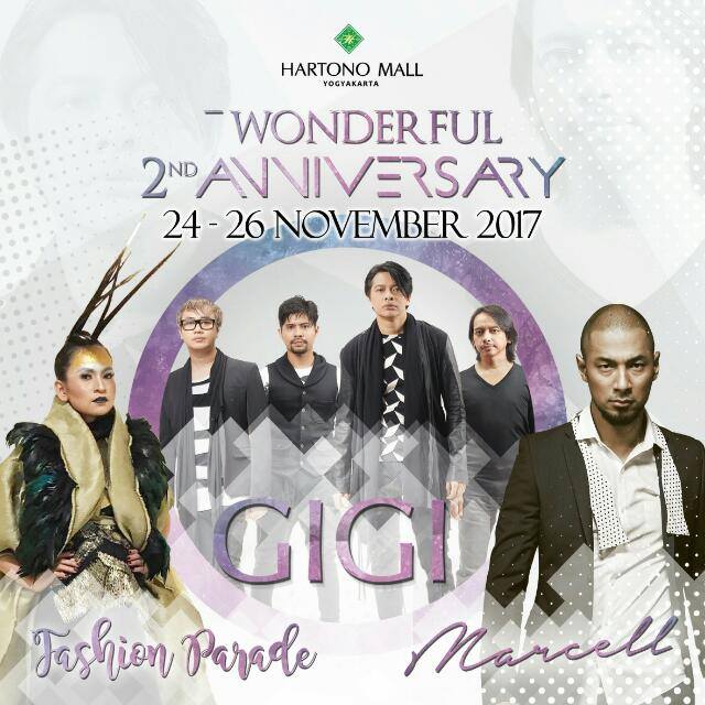 Wonderfull 2nd Anniversary Hartono Mall Yogyakarta