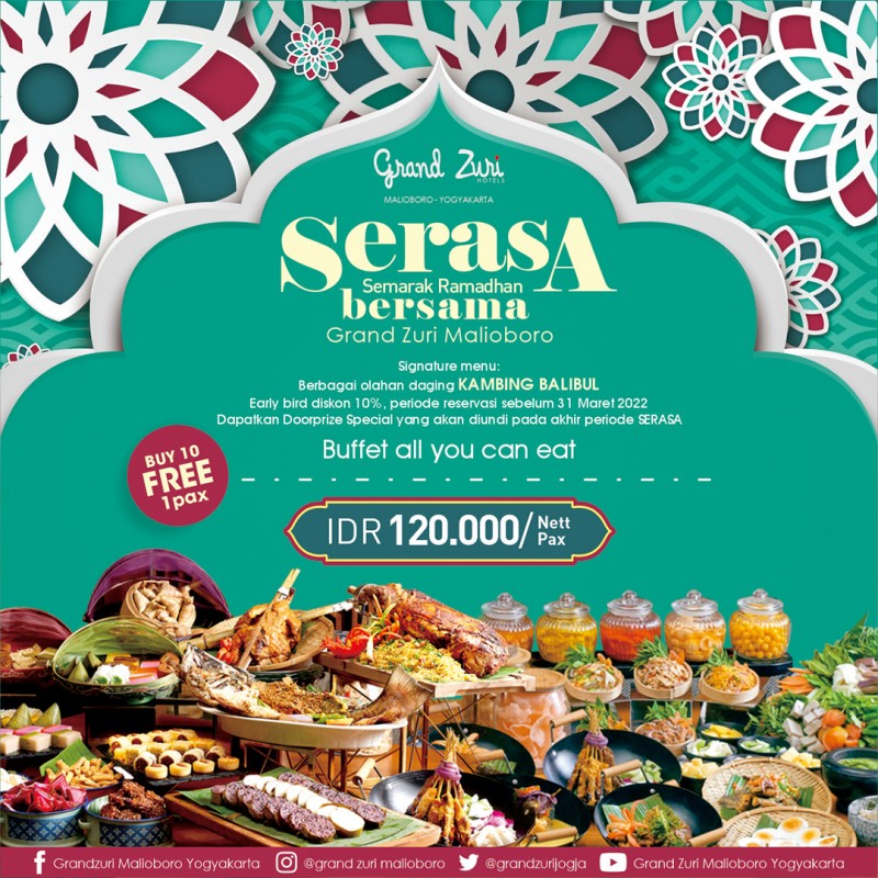 'SERASA' Semarak Ramadhan Bersama Grand Zuri Malioboro