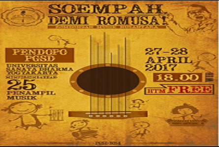 Soempah, Demi Romusa.Aktivitas Universitas Sanata Dharma Yogyakarta